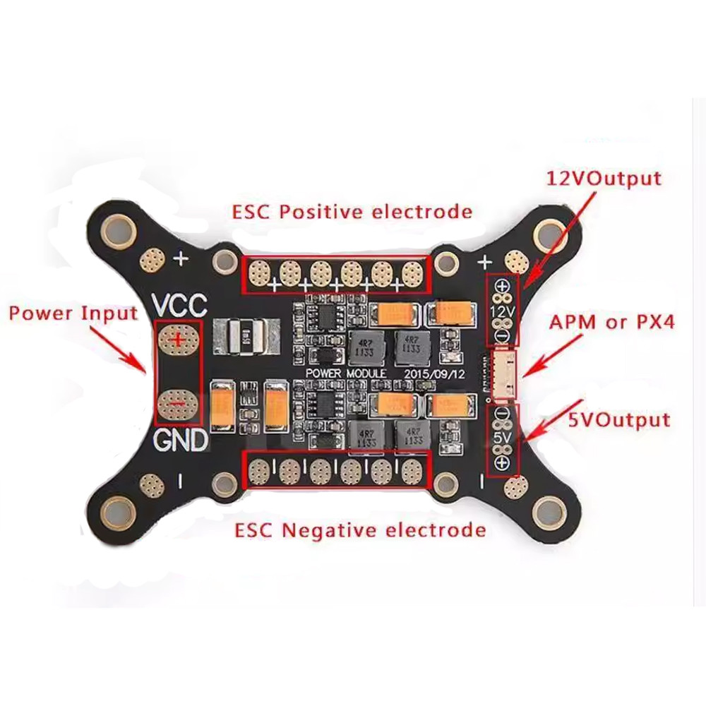 APM  PX4 5 in 1 Damping Plate  - Drone Power Distribution Board 리뷰 및 가격