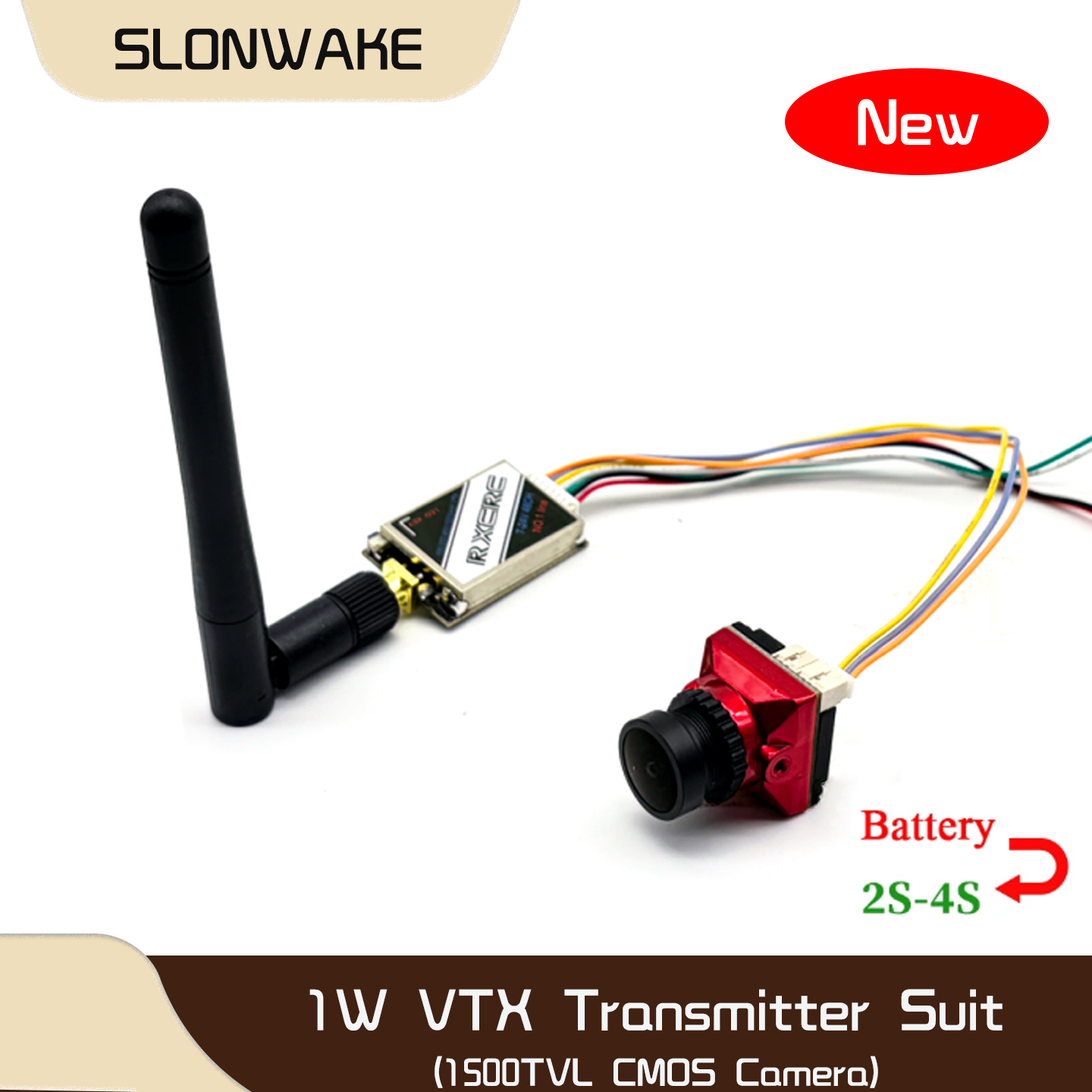 SLONWAKE  5.8G 48CH 1W VTX 100 - Drone Frame 리뷰 및 가격