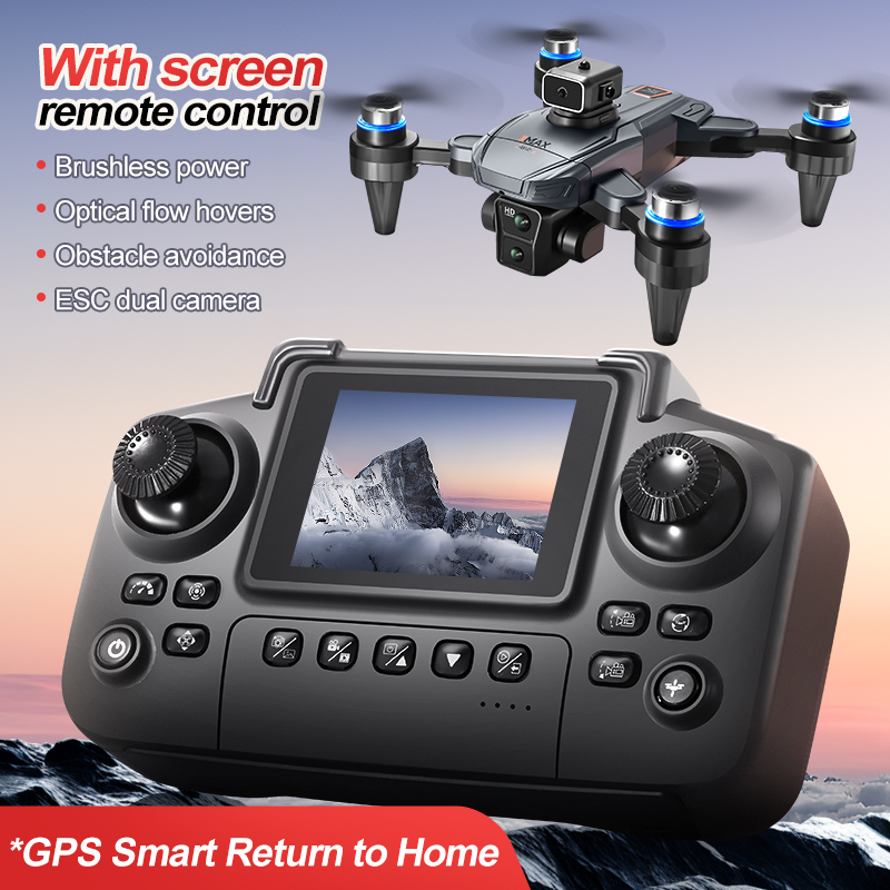 GPS RC Drone With Screen 4K Pr - Drone Gps Mount 리뷰 및 가격