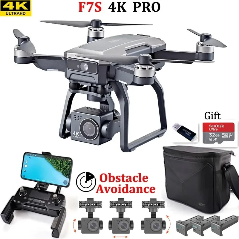 SJRC F7s 4K PRO Drone 4K obsca - Drone Gimbal 리뷰 및 가격